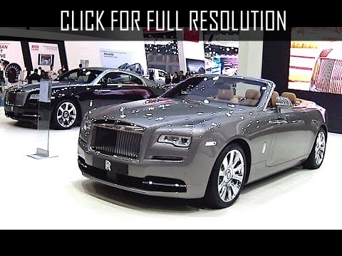 2017 Rolls Royce Phantom Drophead Coupe