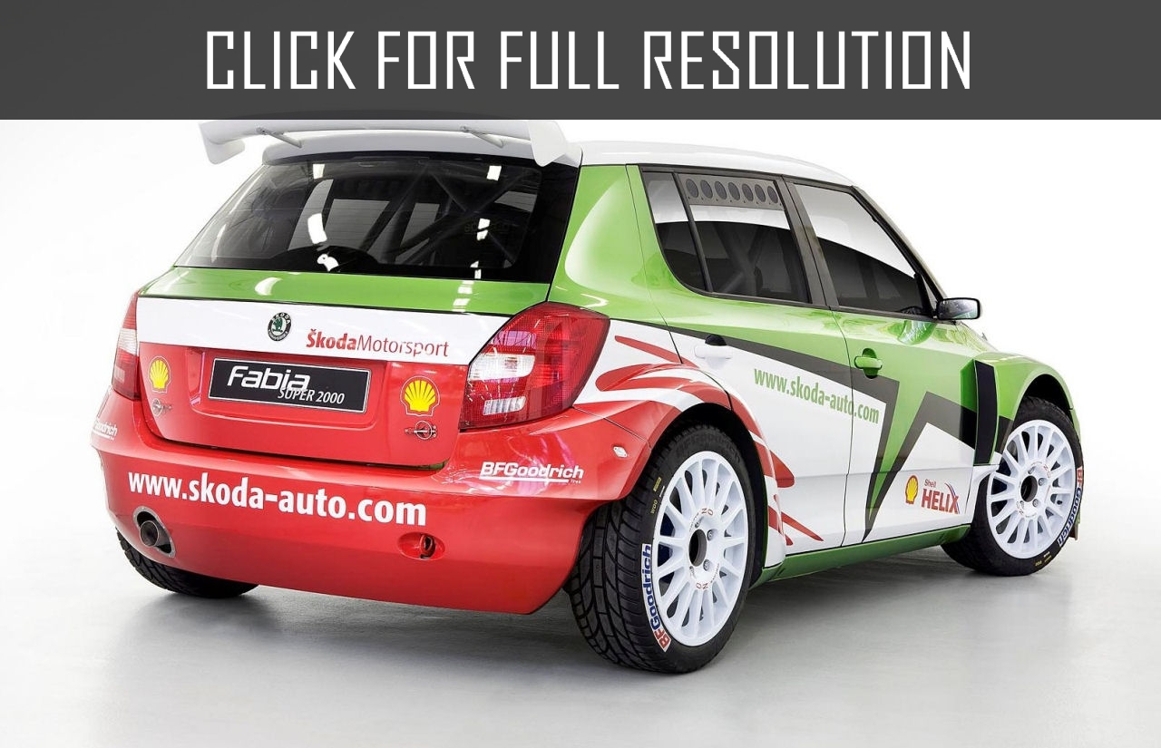 2009 Skoda Fabia Vrs