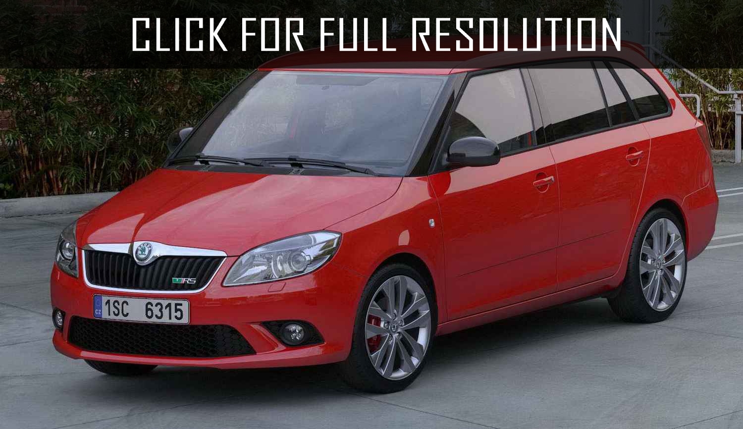 2009 Skoda Fabia Vrs