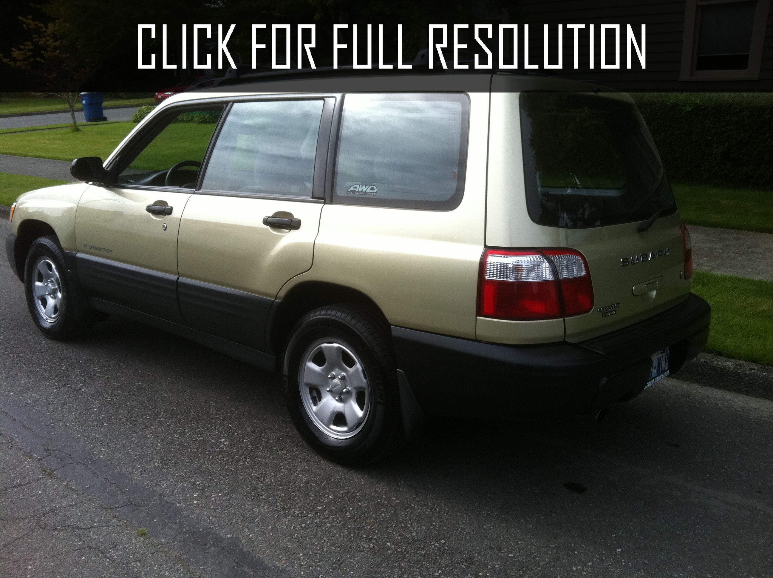 2001 Subaru Forester