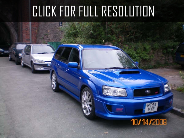 2004 Subaru Forester Sti