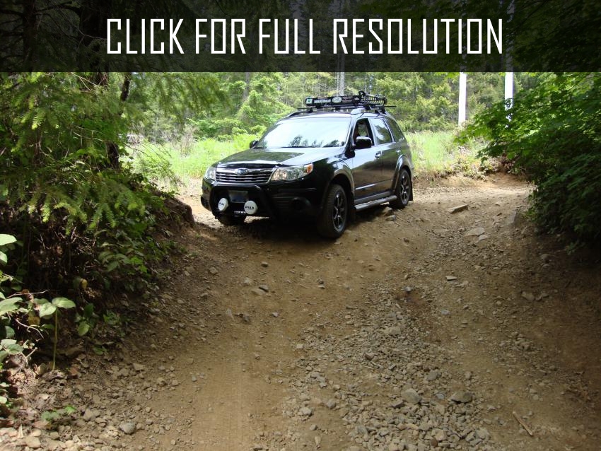 2010 Subaru Forester Off Road