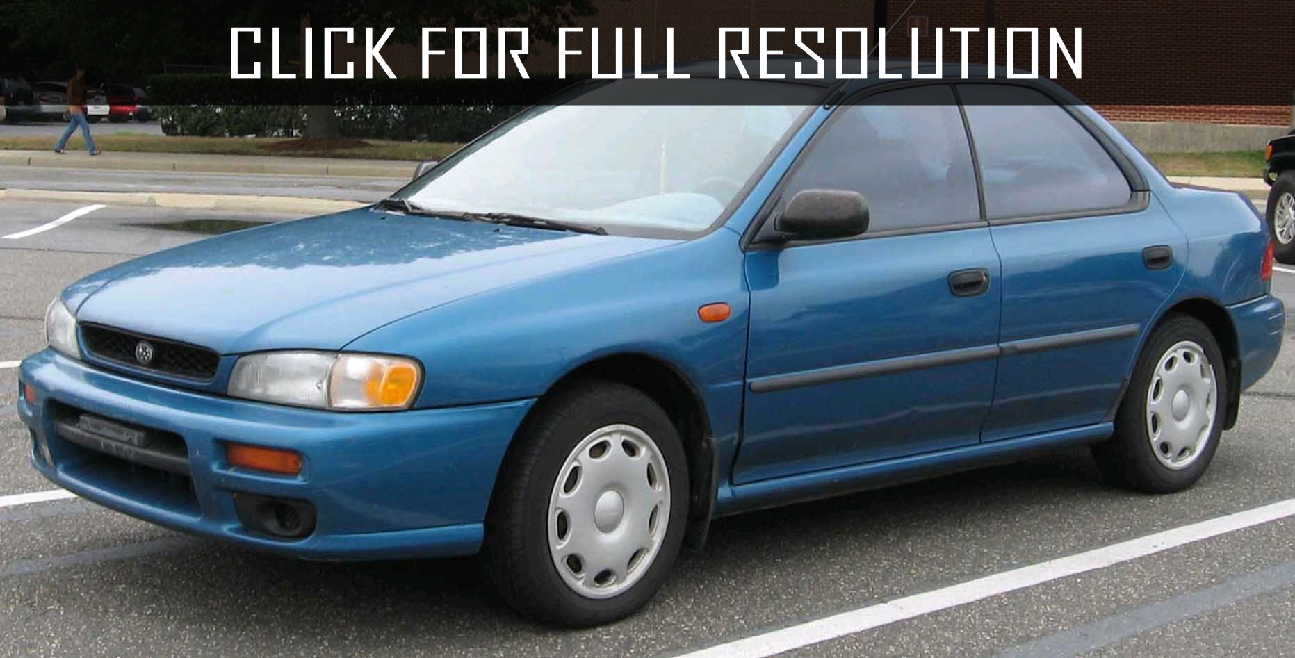 1997 Subaru Impreza Sedan