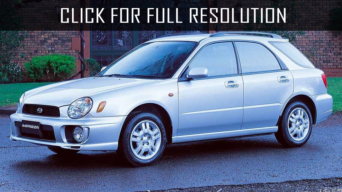 2001 Subaru Impreza Wrx Hatchback