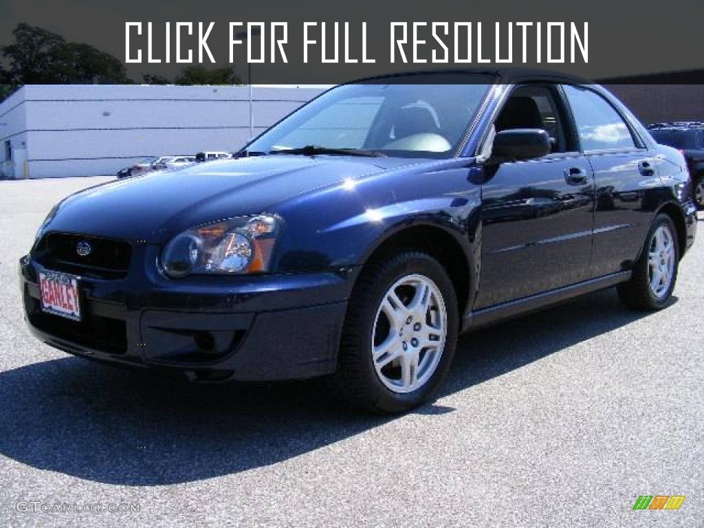 2005 Subaru Impreza Rs news, reviews, msrp, ratings with