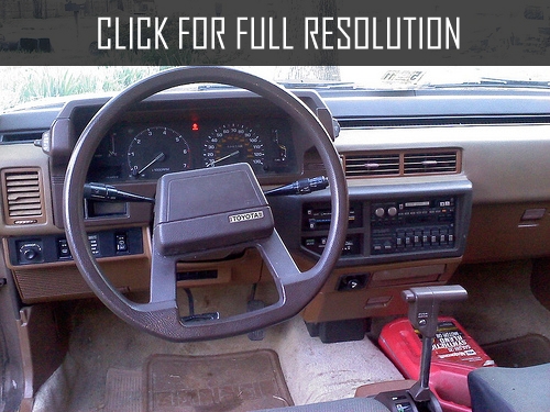 1984 Toyota Camry Le