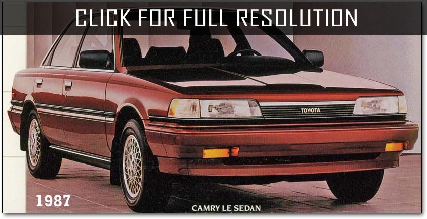 1987 Toyota Camry Le