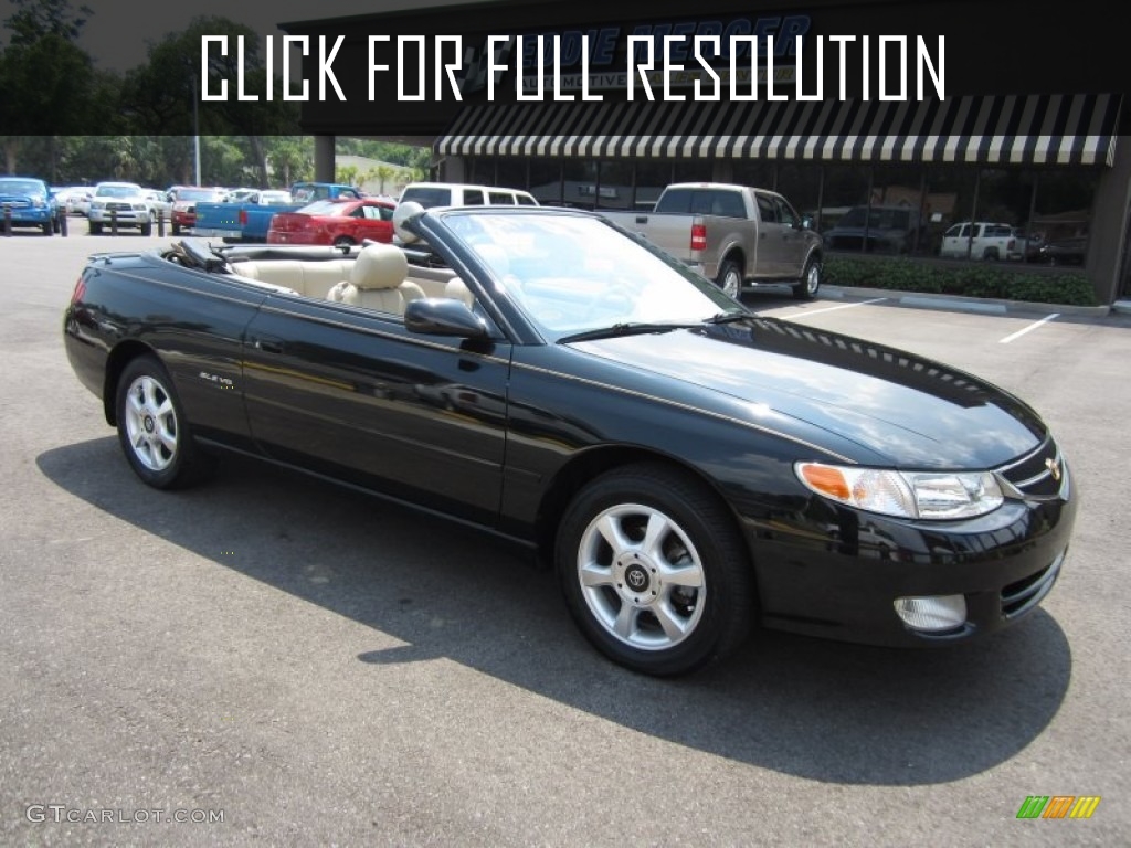 2000 Toyota Camry Convertible