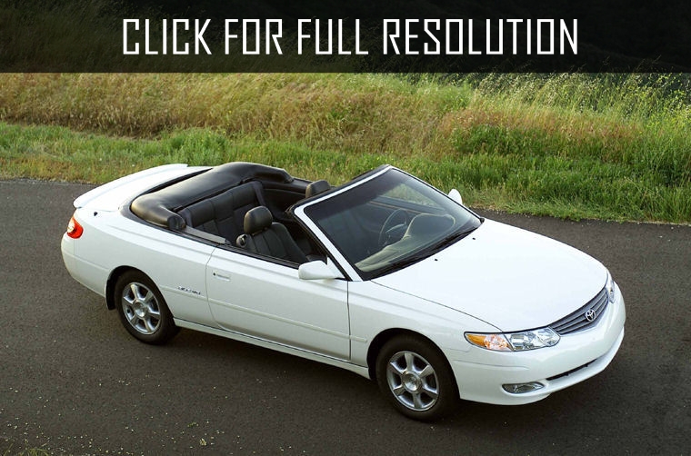 2000 Toyota Camry Convertible