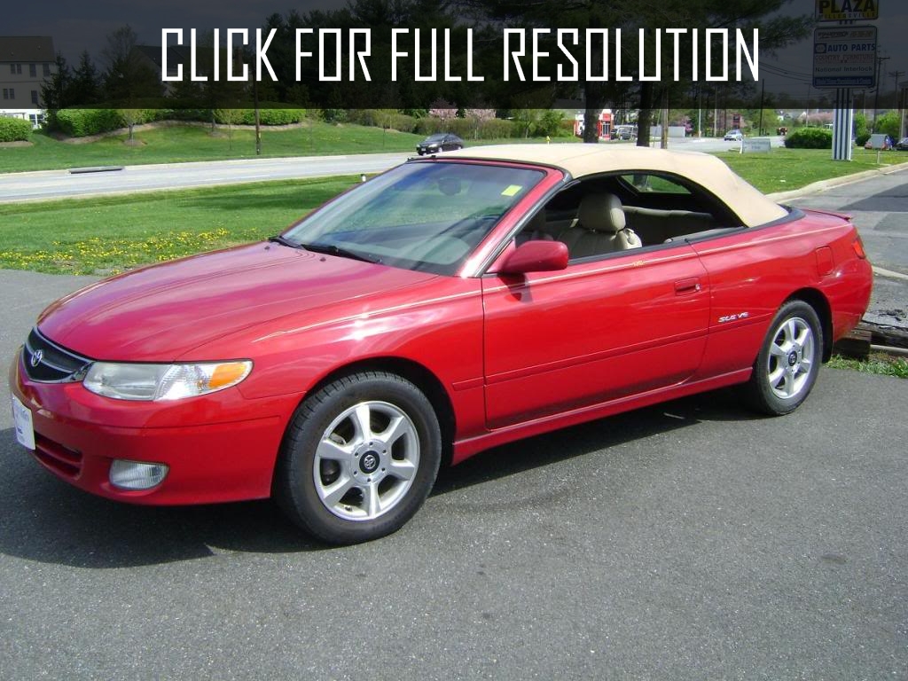 2001 Toyota Camry Convertible