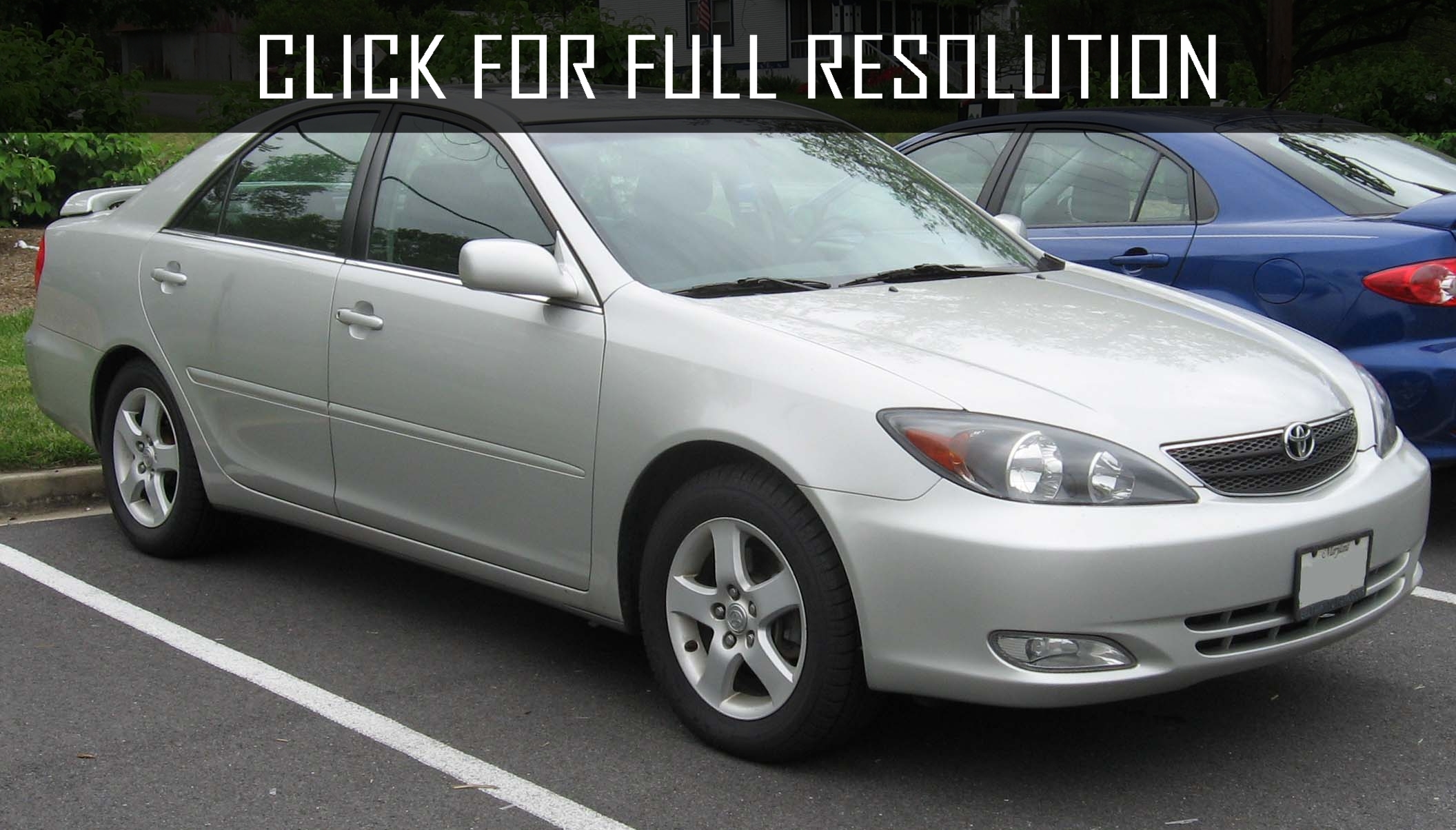 2002 Toyota Camry Le