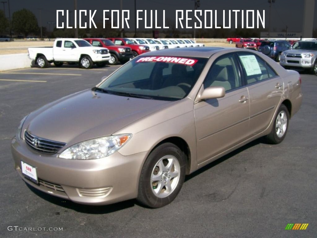 2005 Toyota Camry Xle