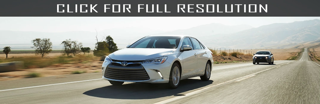 2015 Toyota Camry All Wheel Drive