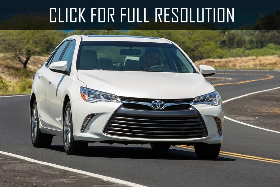 2016 toyota camry msrp