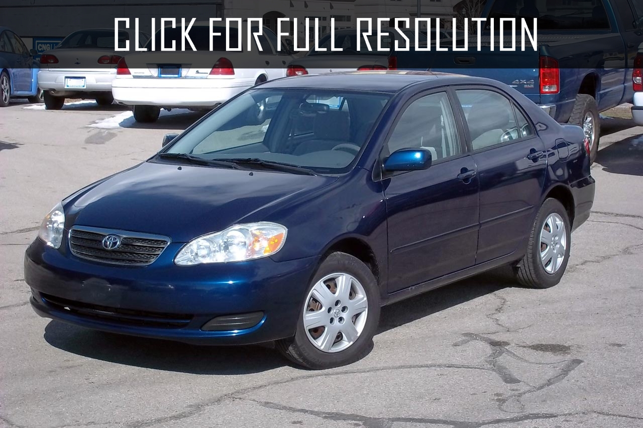 2006 Toyota Corolla Le - news, reviews, msrp, ratings with amazing images