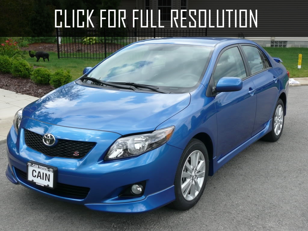 2010 Toyota Corolla S best image gallery #21/24 - share and download