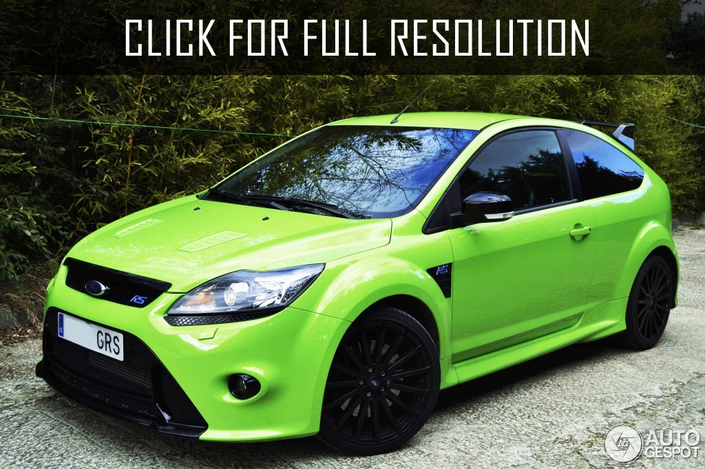 2007 Ford Focus Rs - news, reviews, msrp, ratings with amazing images