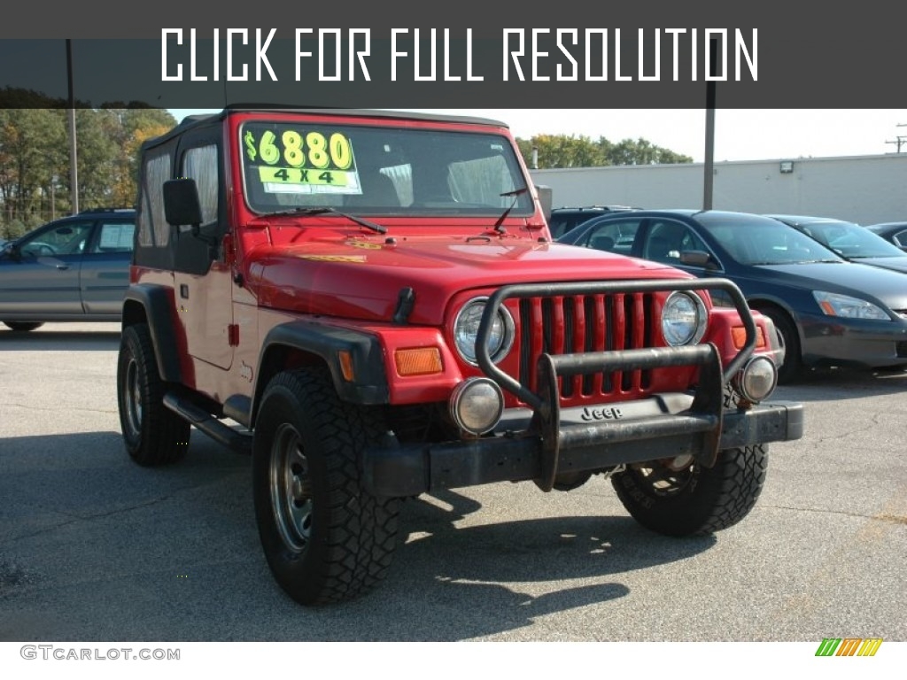 1999 Jeep Wrangler Sport best image gallery #3/23 - share and download