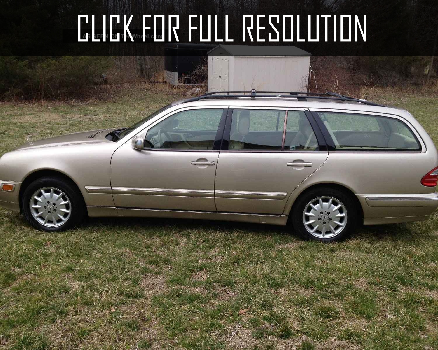 2002 Mercedes Benz E Class Wagon best image gallery #7/19 - share and download