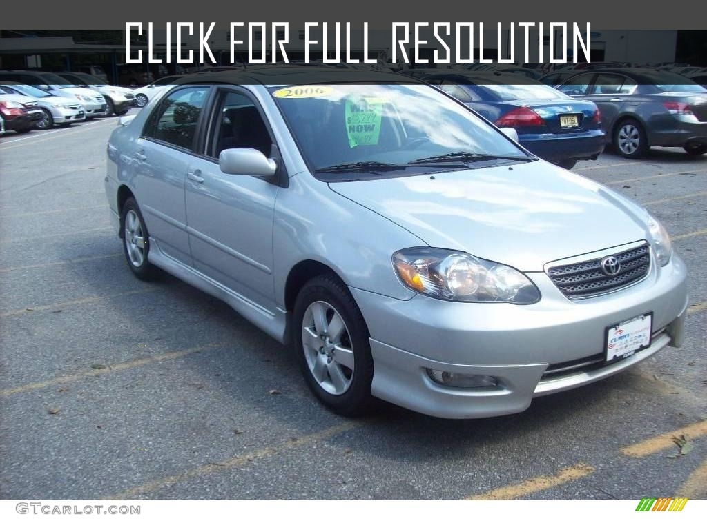 2006 Toyota Corolla S - news, reviews, msrp, ratings with amazing images